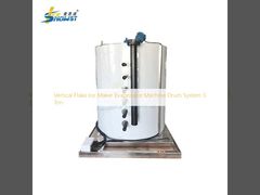 Vertical Flake Ice Maker Evaporator Machine Drum System 5 Ton