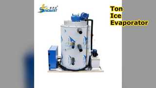 Pabrik Evaporator Flaker Es Ton