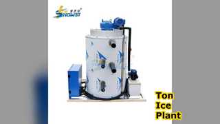 Kontrol PLC Pembuat Pabrik Es Serpihan Ton