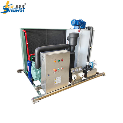 Beli CE 2.5ton Marine Flake Ice Machine Komersial Flake Ice Maker 380v 50hz 3p online manufacture