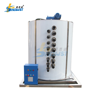 Beli 25 Ton Flake Ice Evaporator Scale Ice Machine Untuk Pengolahan Pembunuhan online manufacture