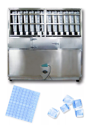 Beli Komersial Full Automatic Square Cube Ice Machine Maker 2000kg online manufacture