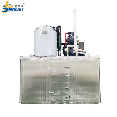 Beli 380v Otomatis Komersial Mesin Es Crushed Maker 10Ton Efisiensi Tinggi online manufacture
