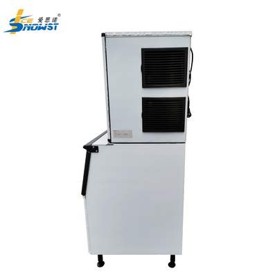 Beli 2300W 500kg SUS304 Komersial Kubu Ice Machine Maker Dengan Air Dingin online manufacture