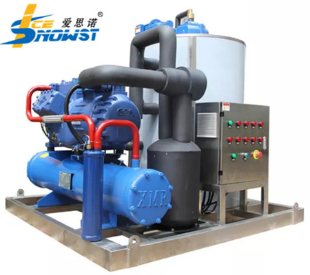 Beli PLC Control Air Laut Flake Ice Maker Mesin 8 Ton online manufacture