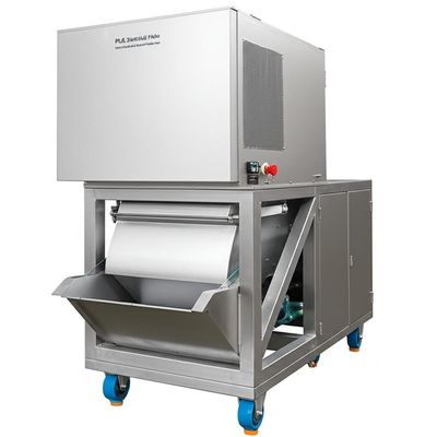 Beli PLC Controlled Freshwater Flake Ice Machine 2.2-4.5KW with 1.5-2.5mm Ice Thickness and 500KG Storage online manufacture