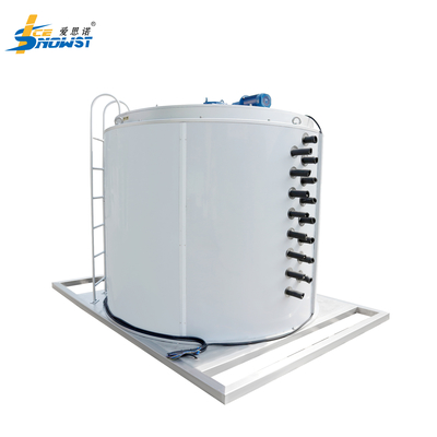 OEM 30ton Ice Flaker Mesin Evaporator 380v 50hz 3p