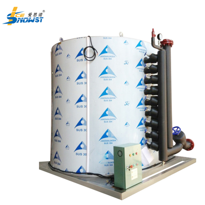 316L Stainless Steel Flake Ice Evaporator Machine Mesin pembuatan es industri 50 Ton