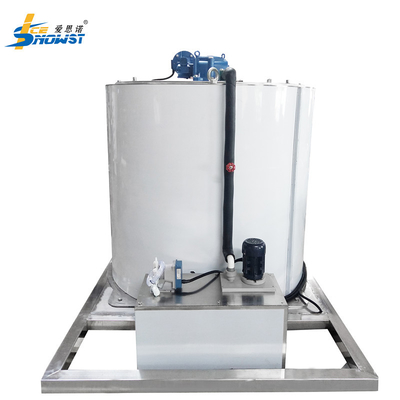 10 Ton Drum Evaporator Flake Ice Maker Evaporator Plant Untuk Sistem Amonia
